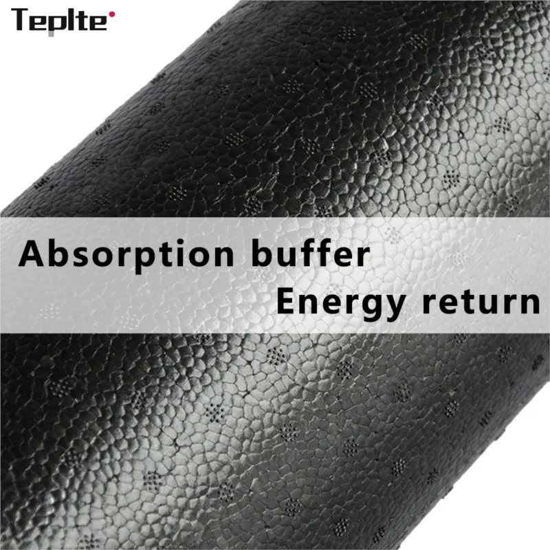 30/45cm Black EPP Yoga Column Block Massage Fitness Foam Roller For Back Pilates Bodybuilding Gym Equipment With Trigger Points