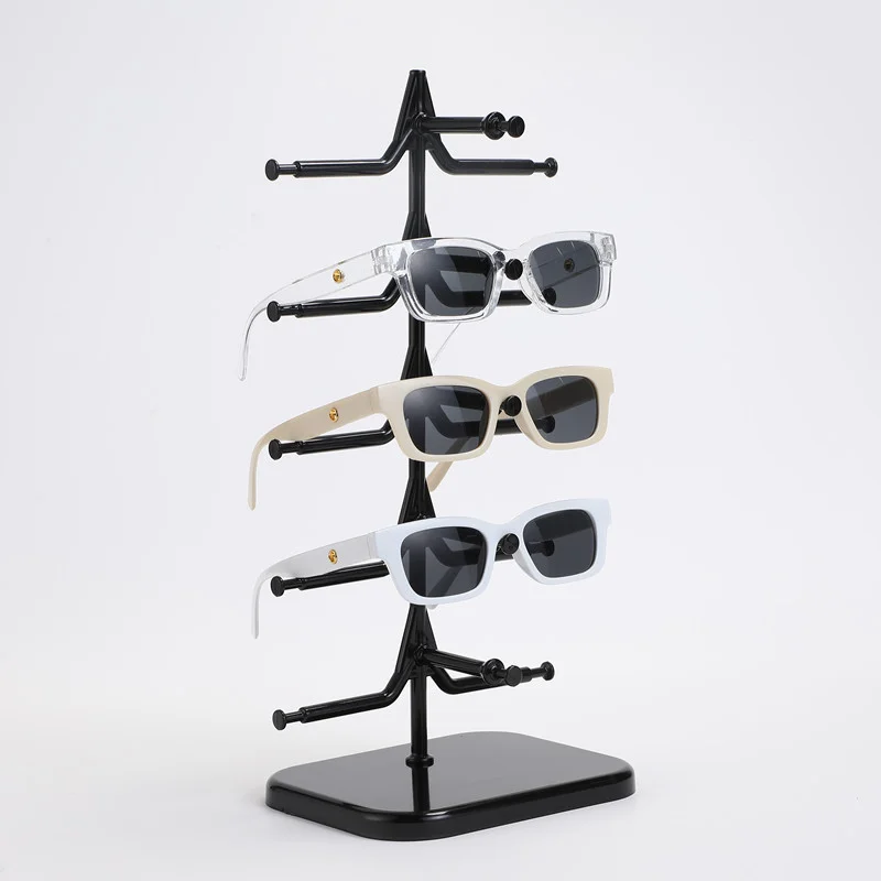5 Pairs of Acrylic Glasses Storage Display Stand Storage Organizer for New Style Sunglasses Rack Three Color Styles Available