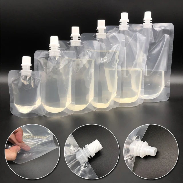 20 Sacchetti Per Bevande Riutilizzabili - 250 Ml, 350 Ml, 420 Ml, 500 Ml, Per Festival, Viaggi E Picnic