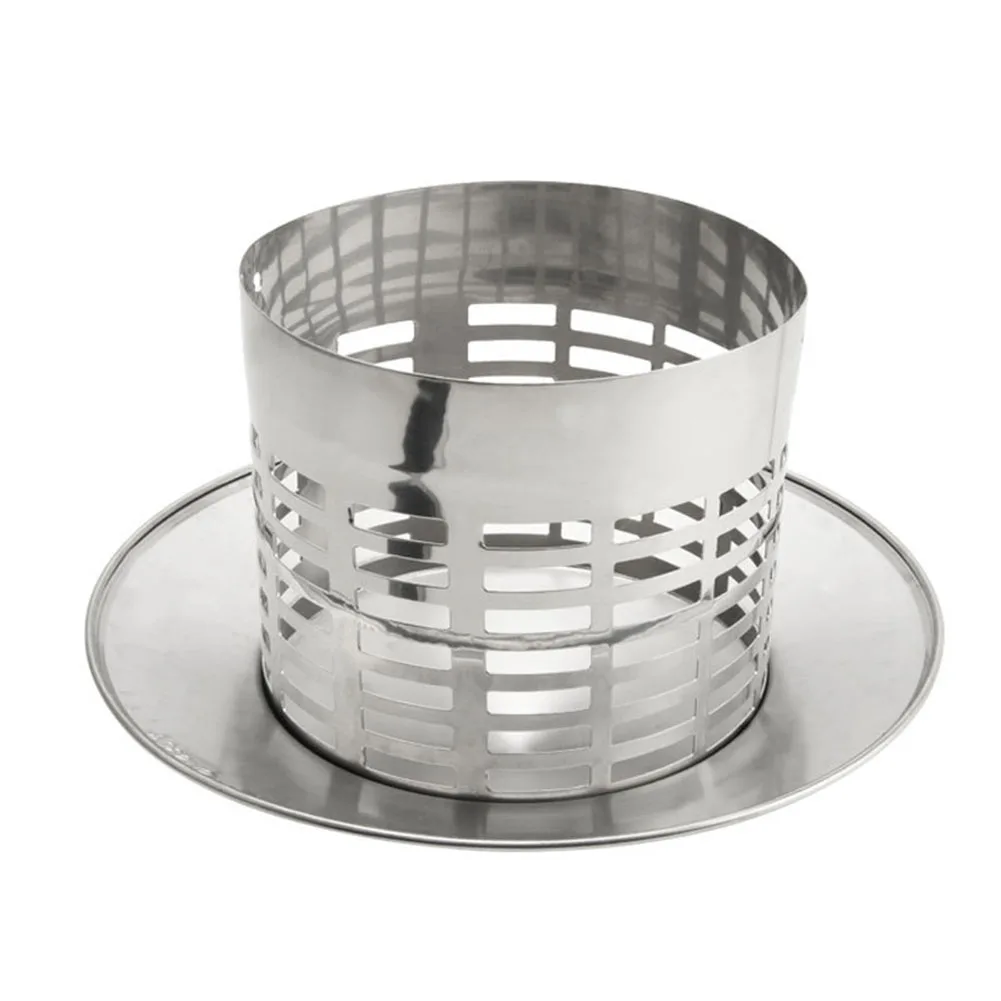 

1PC 110mm/160mm Stainless Steel Chimney Rain Cap Round Chimney Cover Stove Pipe Cover Ventilation Exhaust Pipe Vent Cap