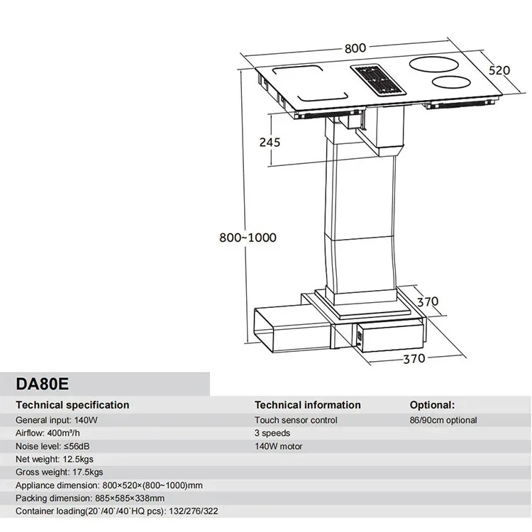 low price range hood control stainless steel range hood for kitchen