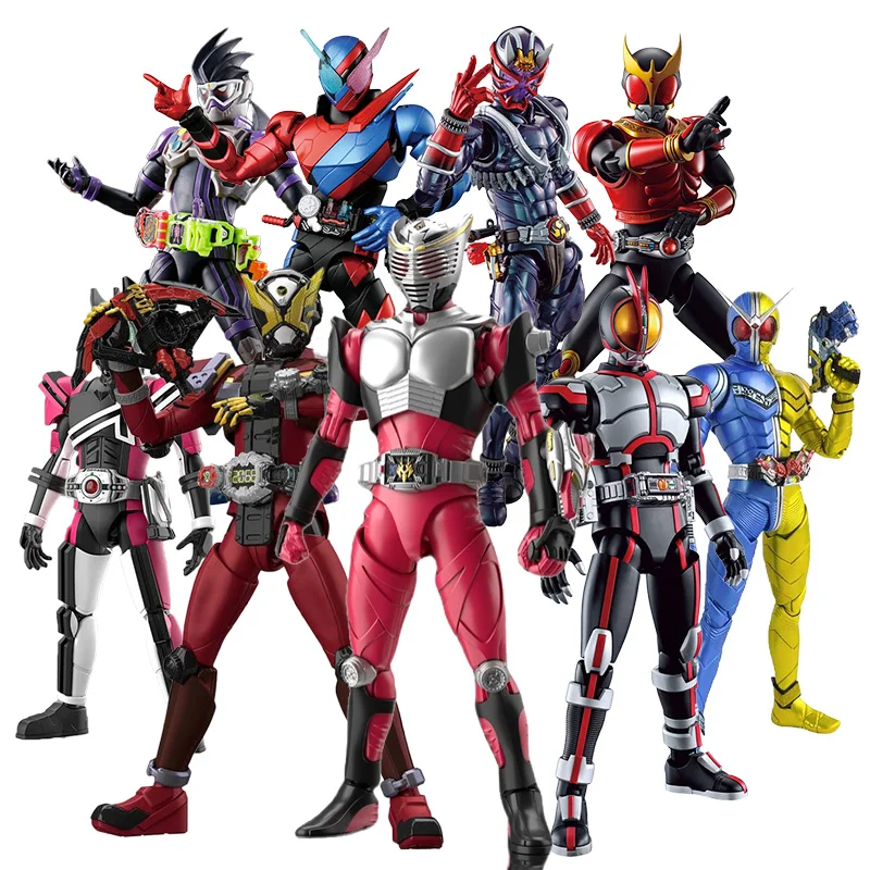 Bandai Assemblato Rise Mic Rider W Armor Fighting 555 Masked Rider Den-O Action Psyga Chalice Zi-O Hibiki Ryuki Figure Model