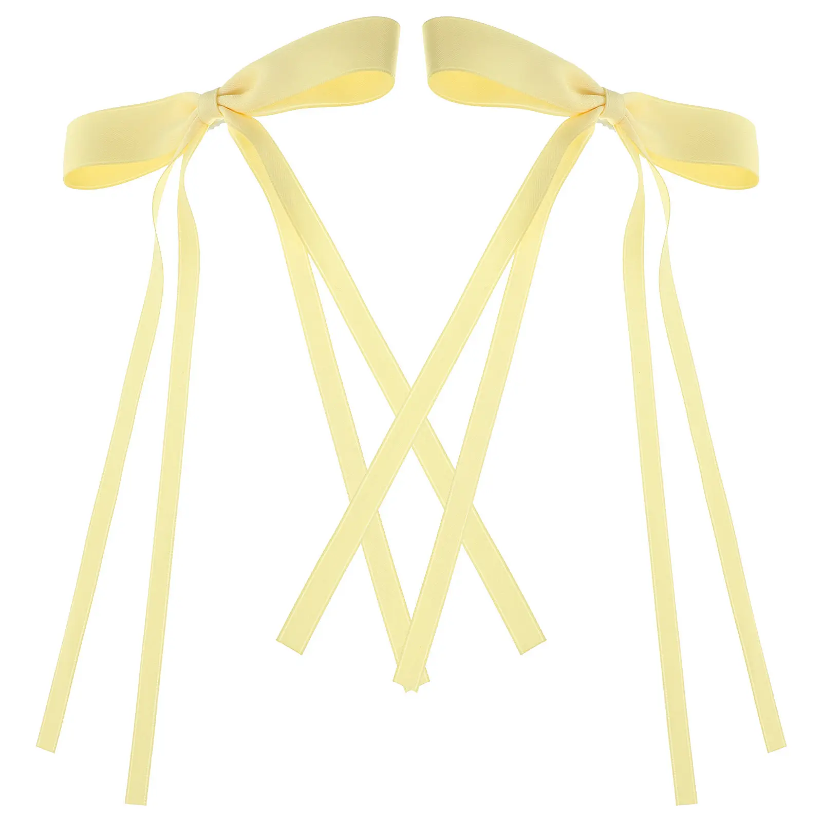 2Pcs 레이스 Bowknot 헤어 클립 대형 보우 클립 헤어 액세서리 여성용 경량 십대 소녀 결혼식 기념일