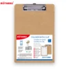 MOTARRO A4/A5 Tablet Folder Menu Writing Clipboard Paper Organizer Memo Density Board Flat Head Plate Clamp Office Stationary 1