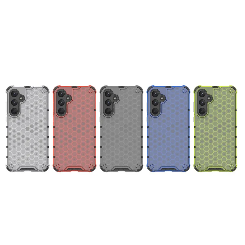 Honeycomb Shockproof TPU Armor PC Phone Case Cover