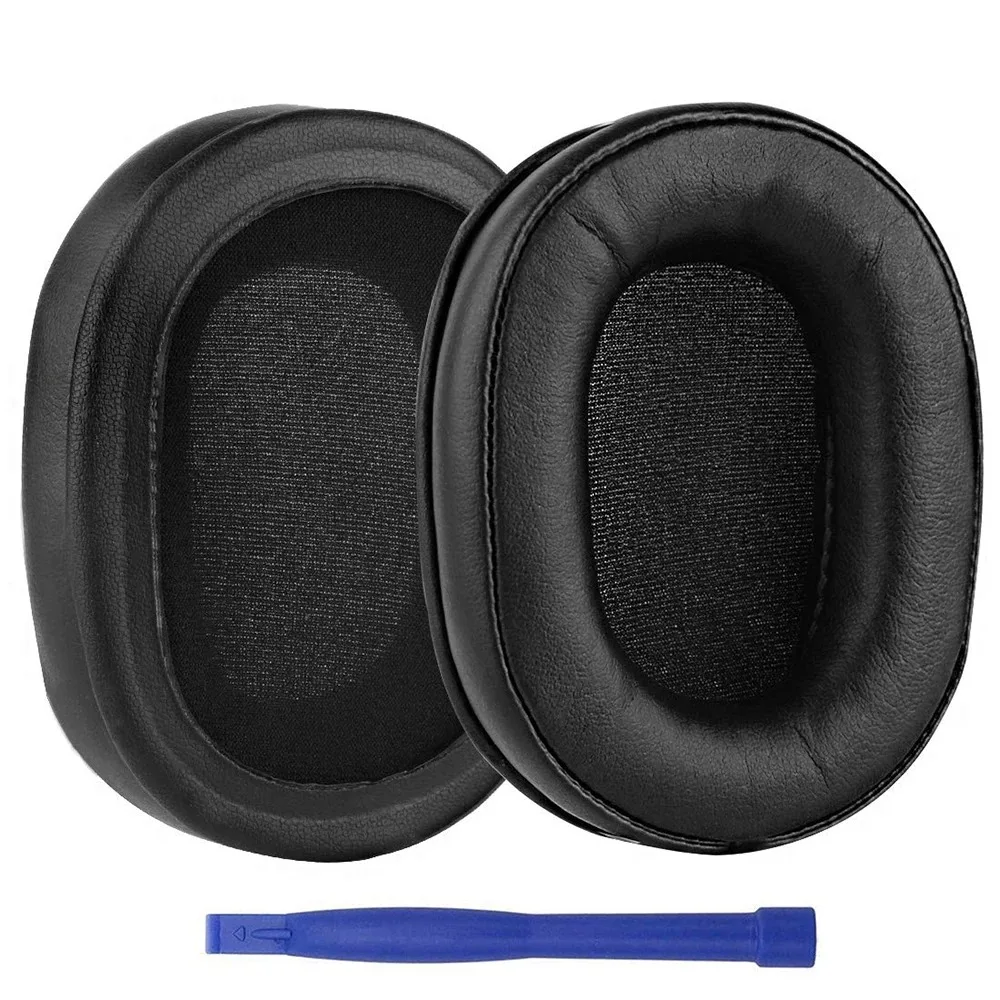 

1Pair Protein Leather Replacement Earpads Ear Pads Cushions Repair Parts For Brainwavz HM5 Headphones