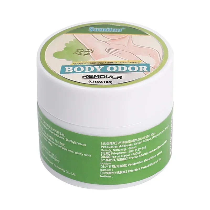 10g Odor Eliminator Effective Underarm Care Bleaching Cream Significant Effect Body Remove Odor Refreshing Lasting Aroma Cream deodorant cream