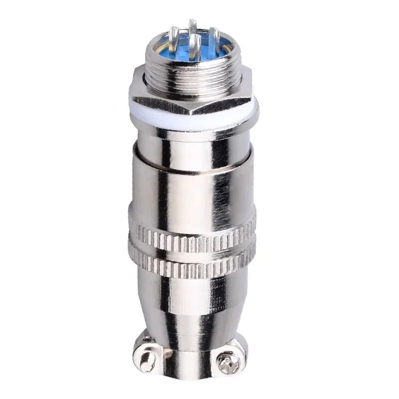 5/20/100PCS XS12J2Y  XS12-2.3.4.5.6.7.8 Pins Aviation Connector Push-Pull Circular Plug Quick Cable connectors 12mm Round Socket 6