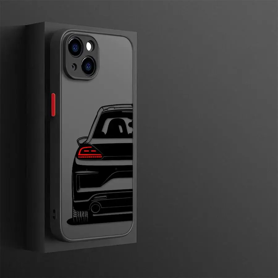 Vibrant Cartoon Car Soft Shell Phone Case