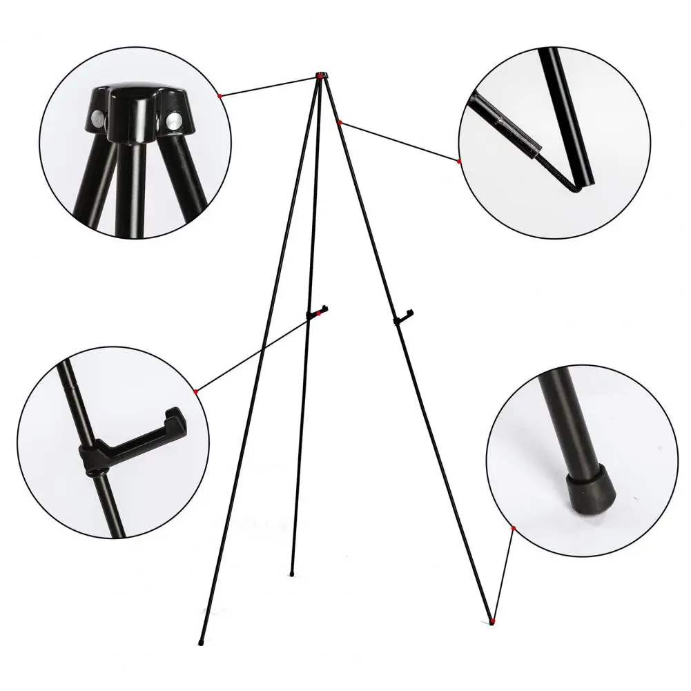 Tripod display easel stand art drawing easels painting art easel holder for photo frame boards wood board canvas posters sketch easel wooden easel wood table easel