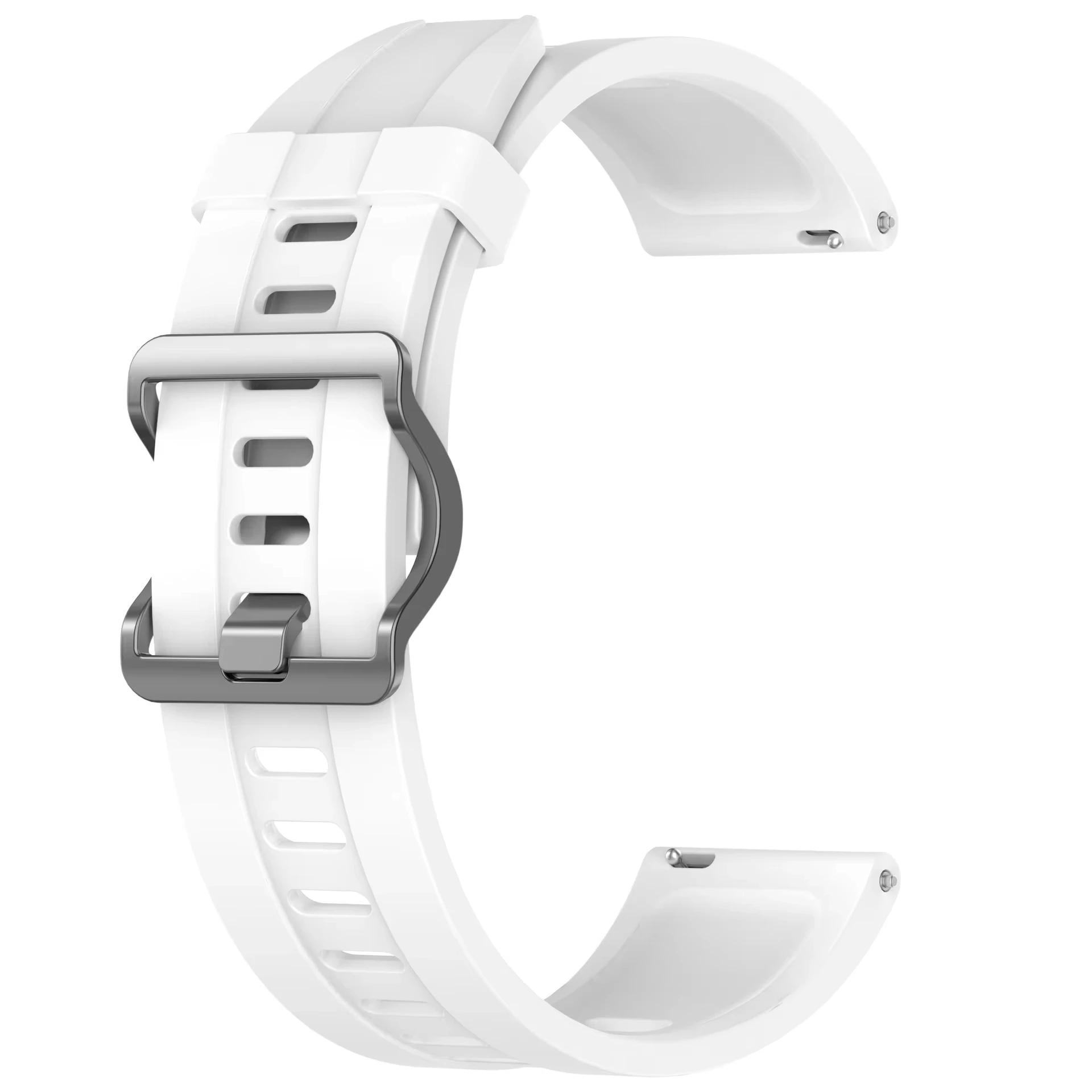 Versatile Silicone Sports Strap - 22mm Replacement Band
