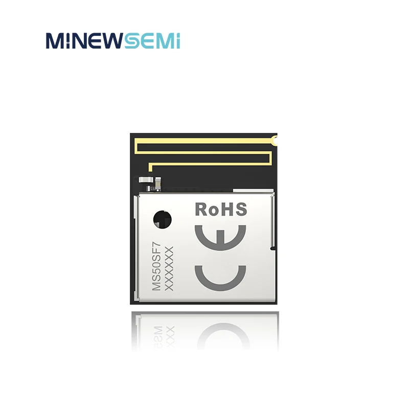 Minewsemi-mini Módulo Bluetooth Atualizar Low Energy Bar Módulos Suporte Nfc Thread e Zigbee Nrf52832 512kb Ms50sf7 - Image 3