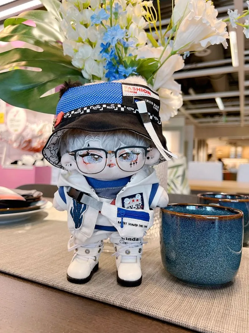 

New Arrival 20CM Doll Clothes Cool Shark Image Clothes DIY 20CM Plush Stuffed Doll Clothes Accessories