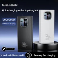200000mAh Power Bank Ultra-long Battery Fast Charging 120w Super Lighting Large Capacity Outdoor Powerbank For Xiaomi iPhone 1