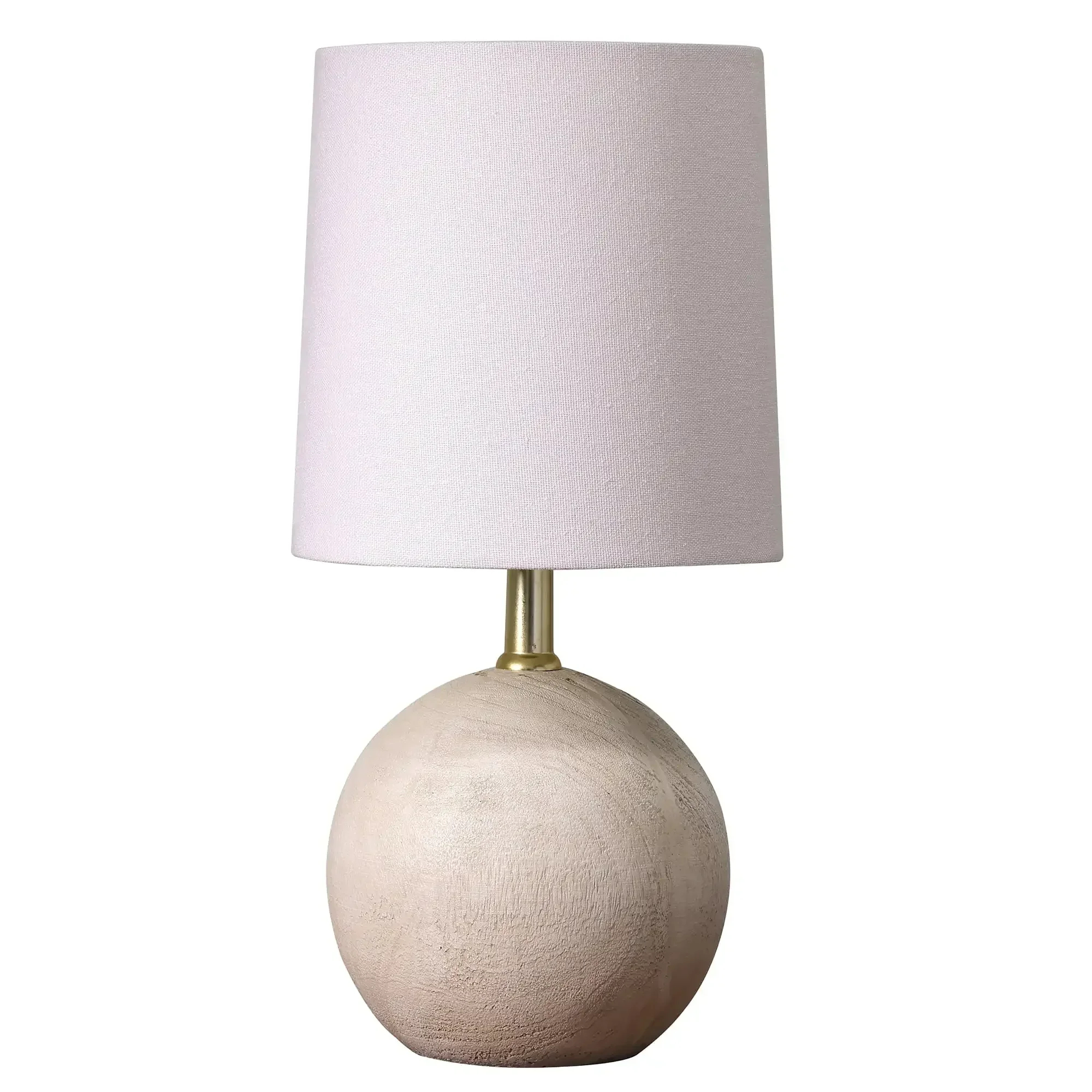 

Mainstays Mini Ball Base Table Lamp, 12.75" H