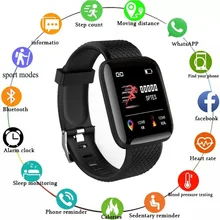 Smart Heart Rate Monitor Touch Watch for Men Women Intelligent Bluetooth Waterproof Digital Sport Wristwatch for Android IOS