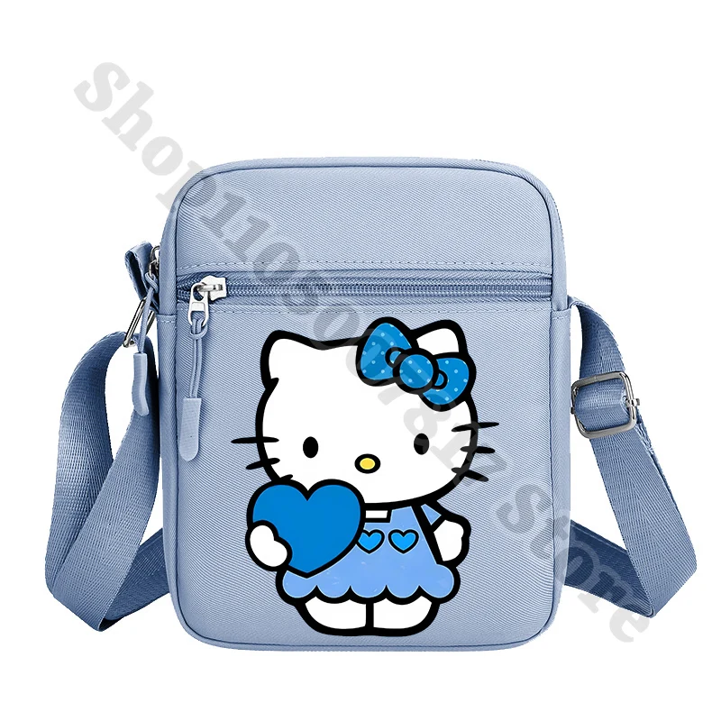 Children Anime Shoulder Sling Bags Hello Kitty Girl Cartoon Cute Crossbody Bag Fashion Casual Storage Pouch Kids Birthday Gifts - 3