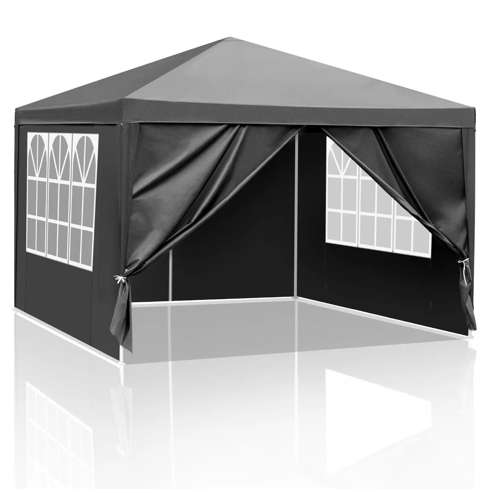 Pop Canopy Tent 10'x10' Patio Gazebo Waterproof Outdoor Canopy