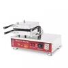 Commercial Round Savory Waffle Maker, Grip Shaped Waffle Maker, Filled Waffle Bowl Maker Machine Iron Baker Pan Equipment 4