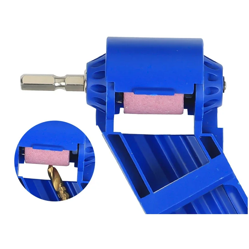 Portable Drill Sharpener Twist Drill Sharpener Corundum Grinding Wheel Drill Tool 2-12.5 MM