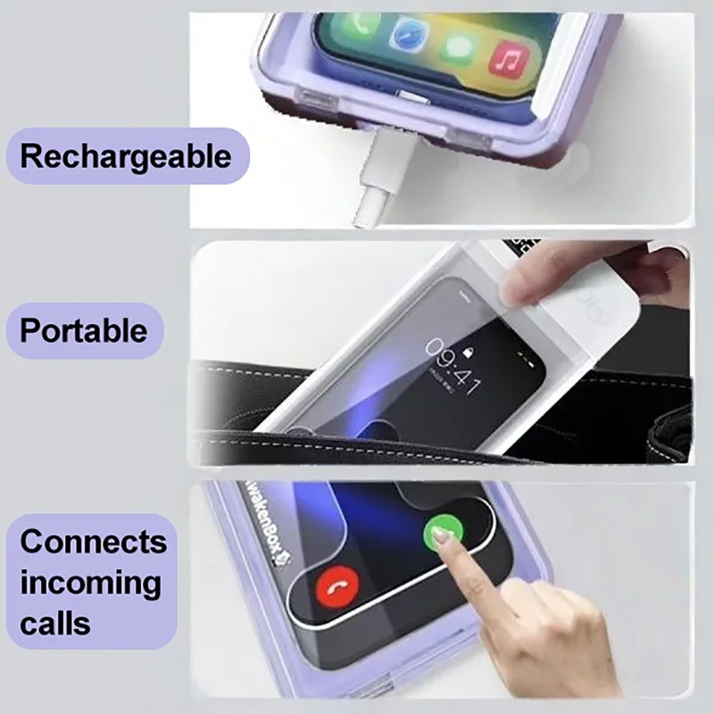 Enhanced Self-Discipline Timer Lock Box with LCD Display and Internet Detox Functionality