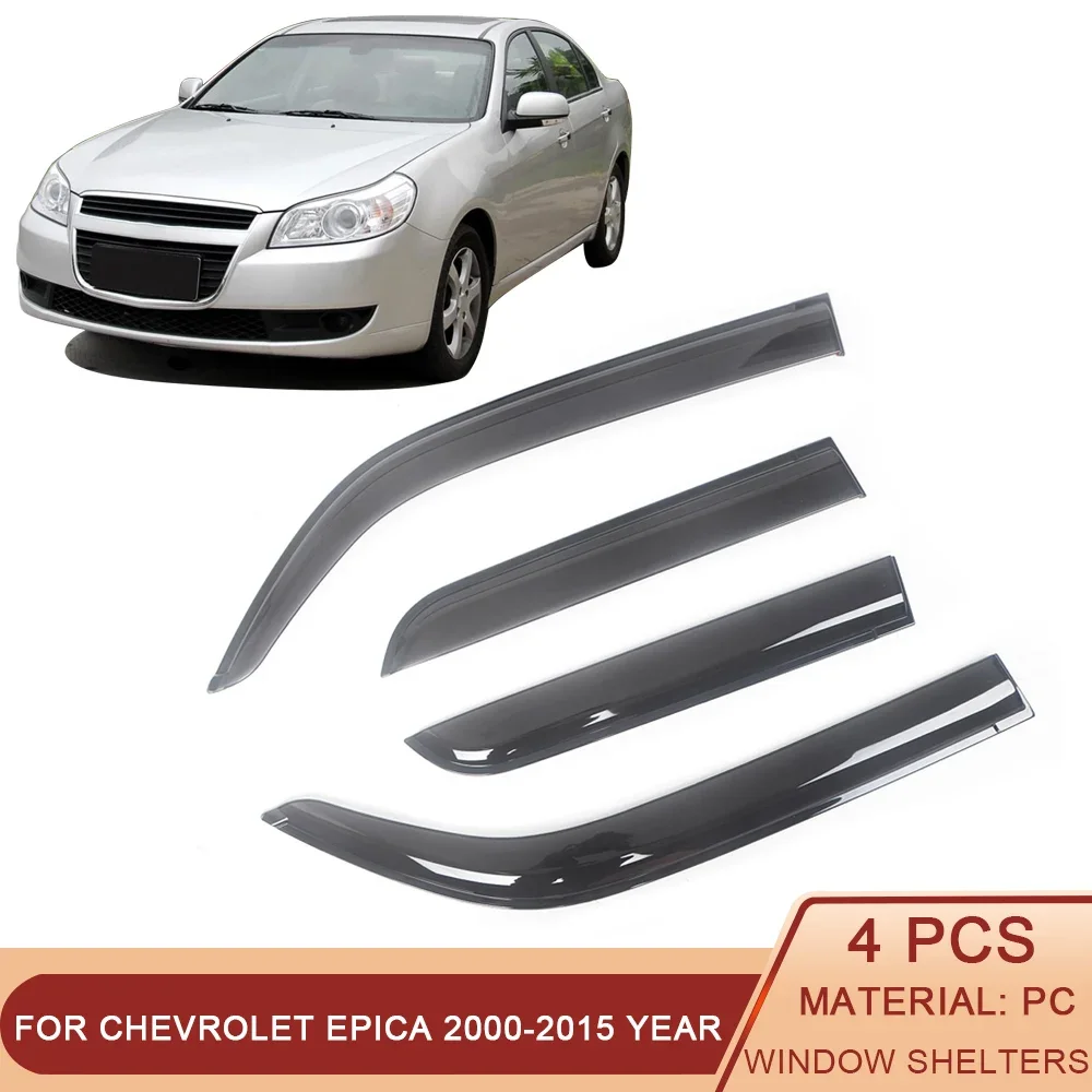 

For Chevrolet Epica 2000-2015 Car Side Window Visor Sun Rain Guard Shade Shield Shelter Protector Cover Trim Sticker Accessories