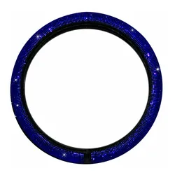 Rhinestone Car Cover Steering Wheel 14.5-15\\\