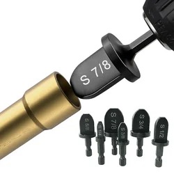 Hex Shank Tube Expander for Air Conditioner Conditioning Swaging Rotary Tool Set Imperial Pipe Support 7/8 3/4 5/8 1/2 3/8 1/4