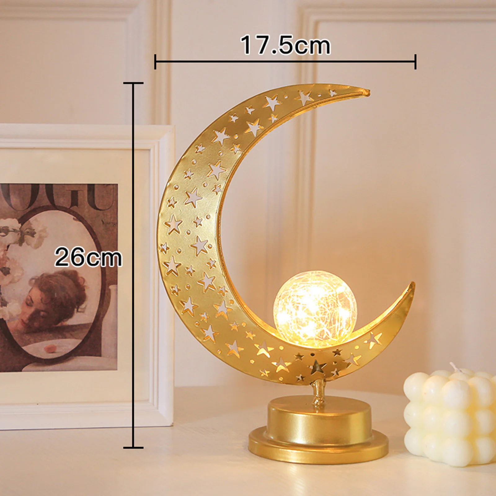 Source Lampe LED tactile 3D EID Mubarak Ramadan décorations