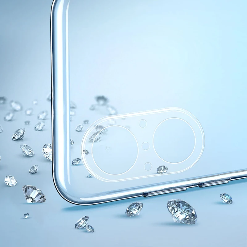 HD Clear Soft TPU Transparent Crystal Phone Case