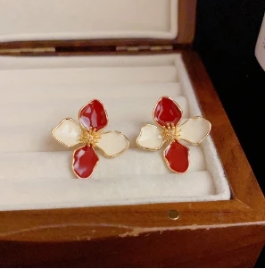 white red