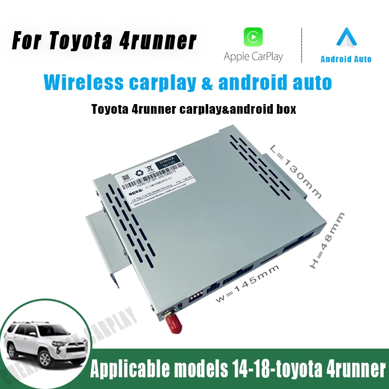   Apple Carplay   ȵ̵ ڵ ڴ TOYOTA 4Runner 2014-2018 ڵ ڴ  ̷ ̼ Ƽ̵