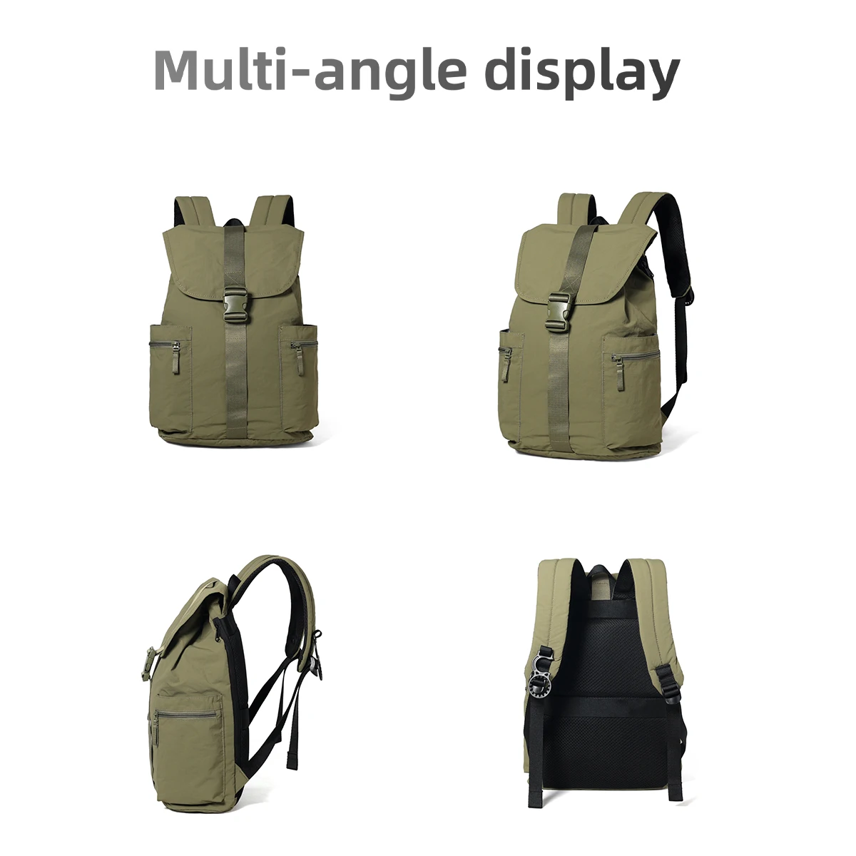 Light Luxury Backpack for Women, High-End, Lightweight, Trendy Commuter Travel Bag, High-End Mommy Bag, College Student Backpack, Female Junior High School Student