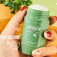Masque au thé vert pour le visage, nettoyage du thé vert, hydratant en profondeur, rétrécit les Pores, points noirs, acné, soins pour la peau coréens 1