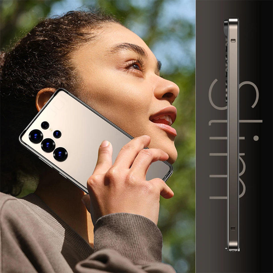 Luxury Heat Dissipation Light Bumper Hybrid Silicone and Aluminum Metal Case