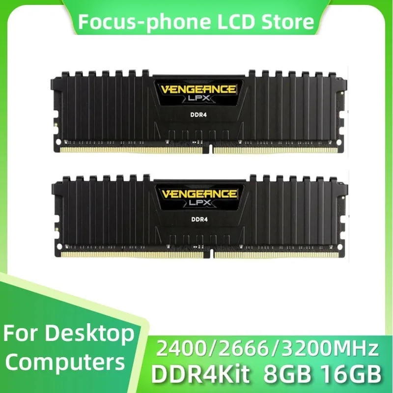 

Оперативная память CORSAIR DDR4, память для настольного компьютера Vengeance 16 ГБ 8 ГБ 3200 МГц 3600 МГц Dimm Memoria Rams PC4, игровая память с поддержкой материнской платы