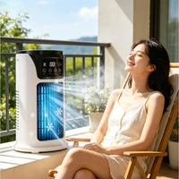 Ventilateur rafraîchisseur d'air multifonctionnel portable, mini climatiseur évaporatif, ventilateur naturel pour la maison, la chambre et le bureau 1