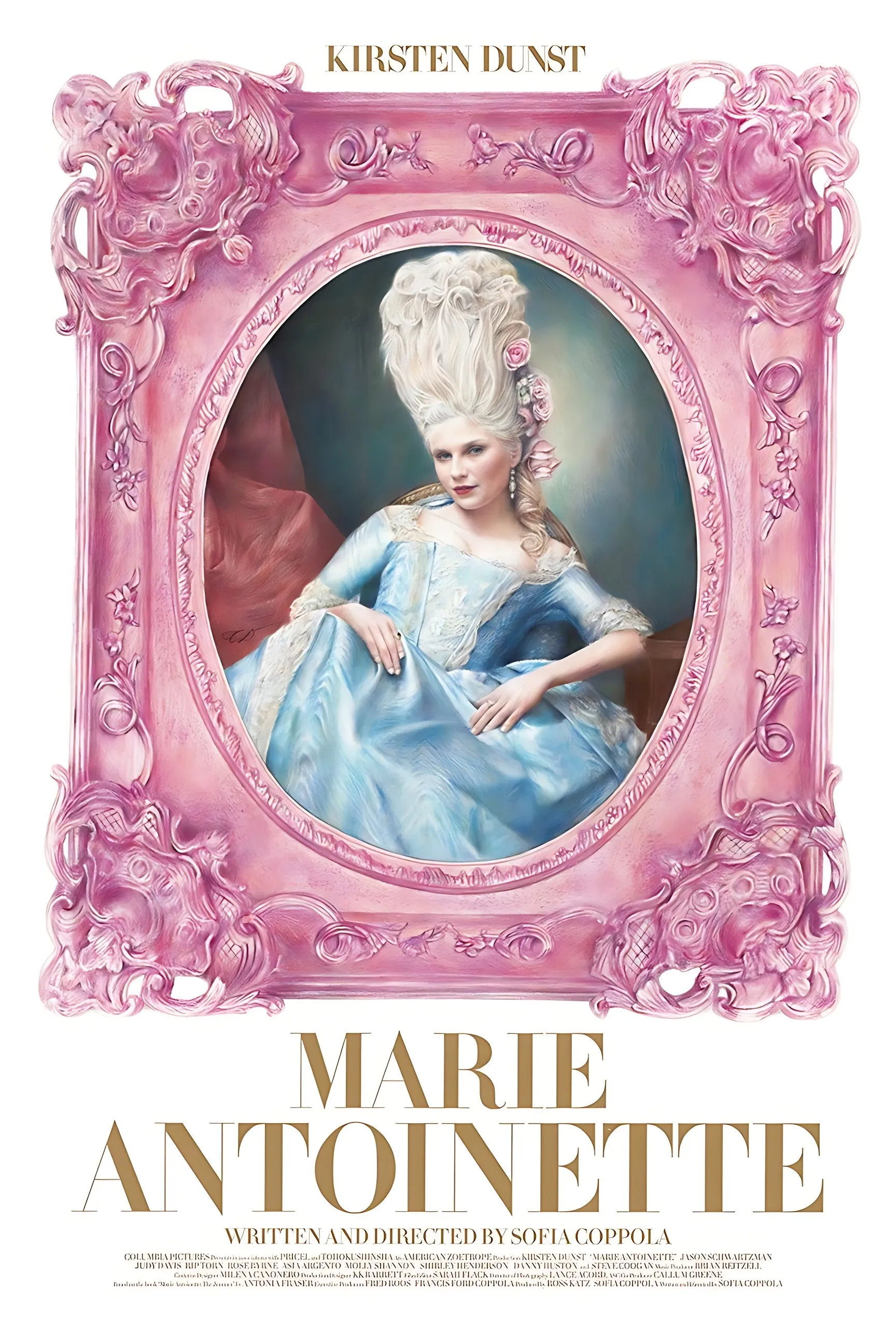 Classic Sofia Coppola Movie Marie Antoinette Film Poster Wall Art