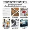 Razor Blade Scrapers with 20pcs Blades  Car Wrap Sticker Squeegee for Car Window Cleaning Glass Ceramic Dust Dirty Remover Tool 6
