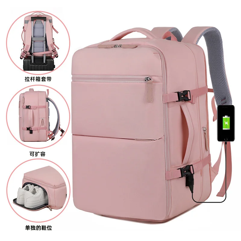 

Backpack for Women,men Waterproof Anti Theft Fashion USB Charging Business Travel Luggage Bags Student Schoolbag