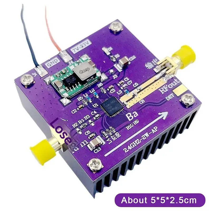 SZM2166 2.4GHz -2.5GHz 2W RF 증폭기 WIFI 증폭기 이미지 전송 증폭기 블루투스