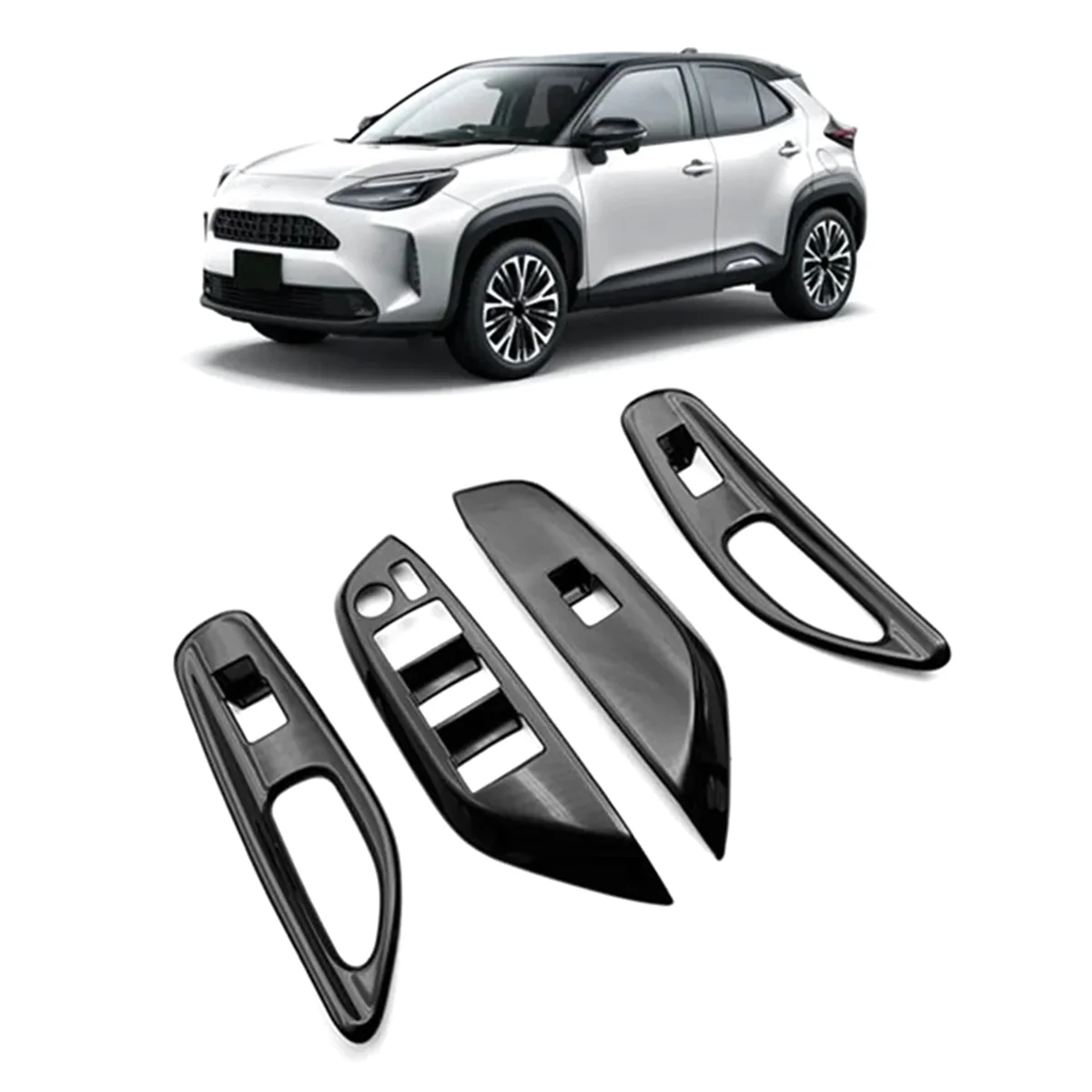 도요타 야리스 크로스 2020-2023 RHD 창문 유리 패널 팔걸이 리프트 스위치..