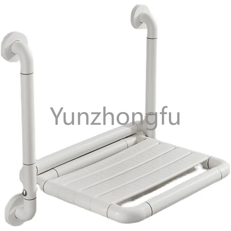 

Кресло для ванны для пожилых людей, пластиковое сиденье для смены обуви, складное кресло для мытья EB5YZ, Настенное подвесное Складное Сиденье для душа, входа в ванную