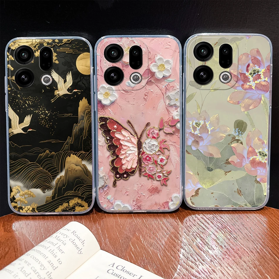 Lovely Fish Pattern Soft TPU Clear Silicone Shockproof Phone Case