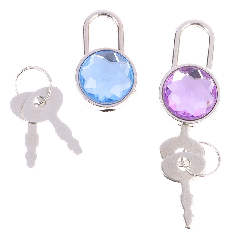 1pcs Mini Padlocks Key Lock With Key Luggage Lock For Zipper