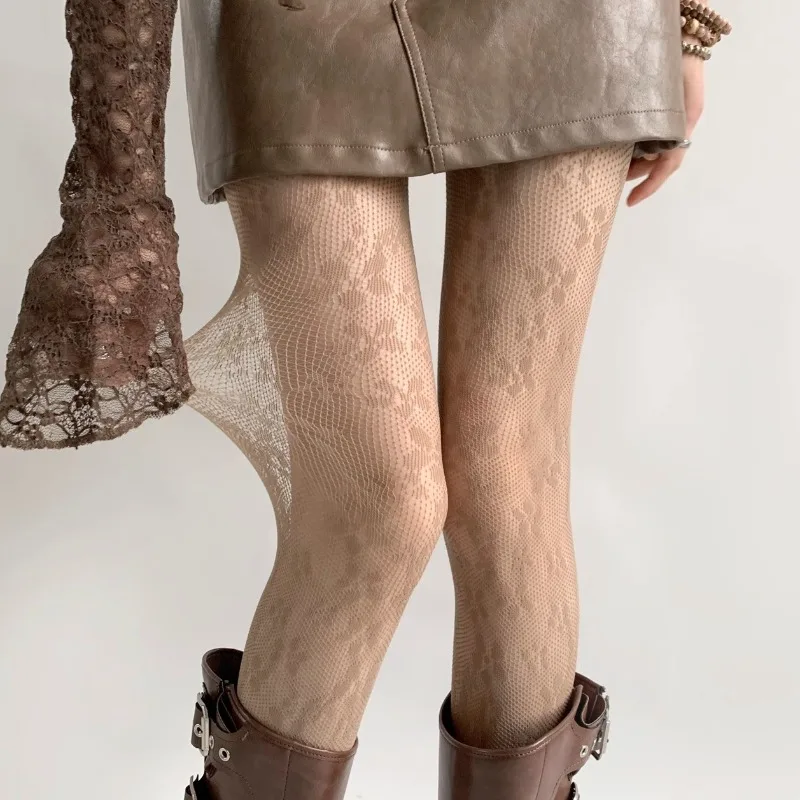LINA BALLCHAIN FLAT IN CIDER BROWN LAMBSKIN