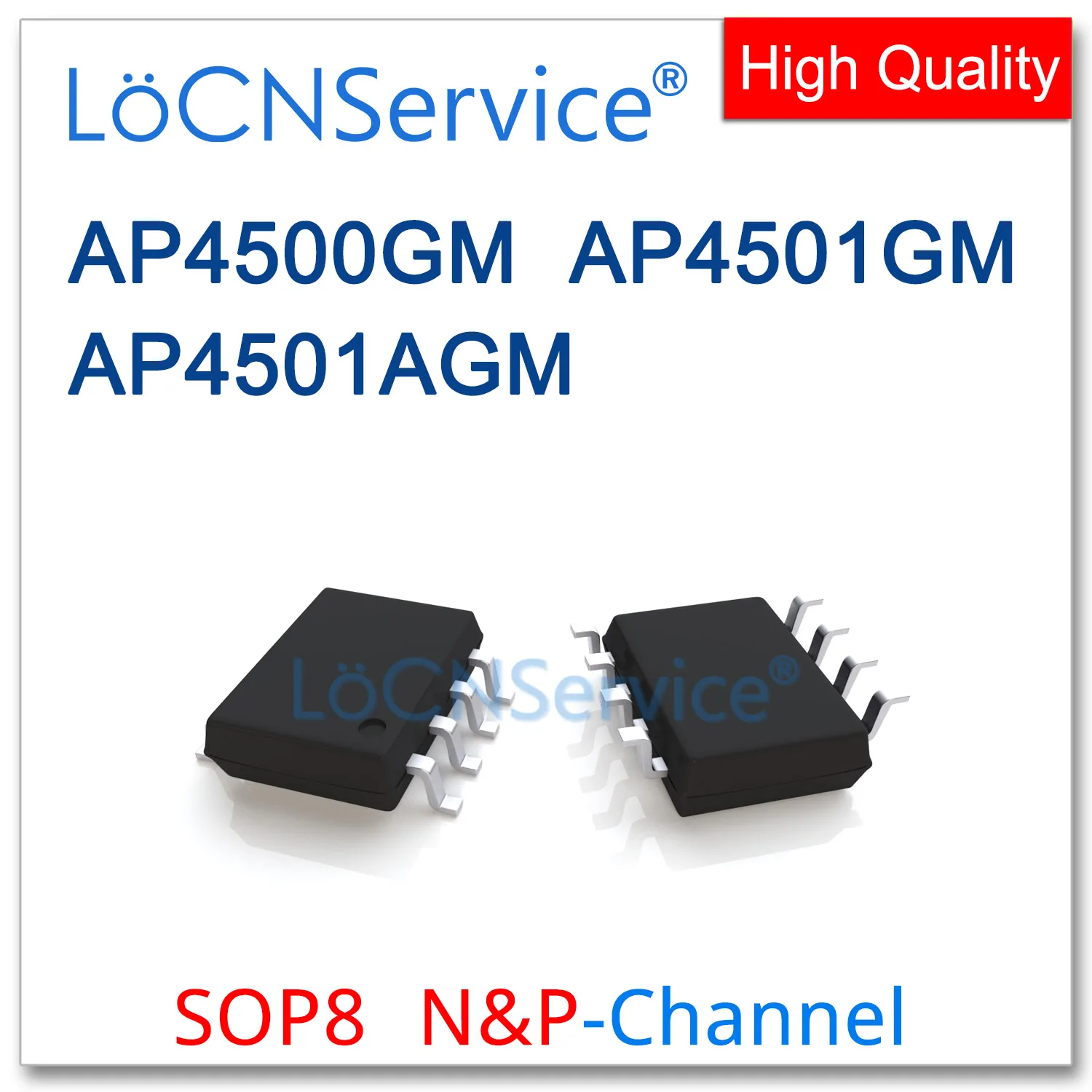 

LoCNService 50PCS 500PCS AP4500GM AP4501GM AP4501AGM SOP8 N&P-CHANNEL 4500GM 4501GM 4501AGM High quality