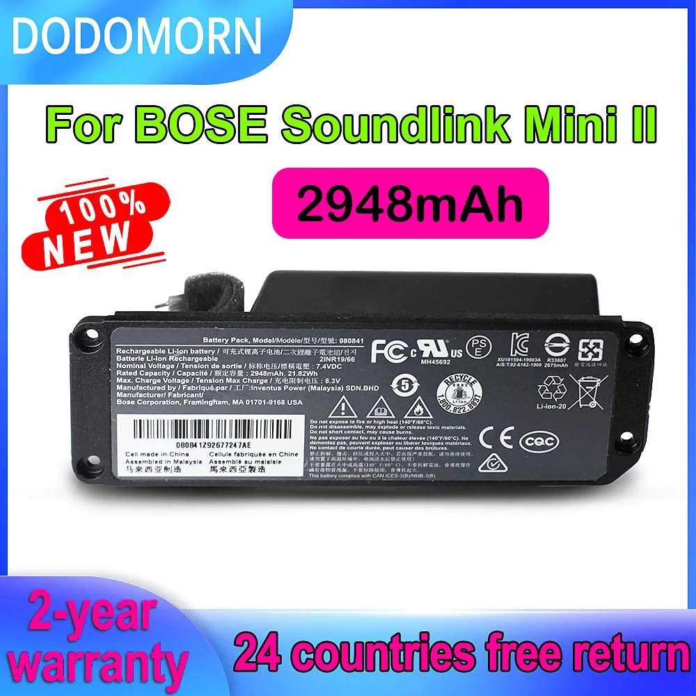 Dodomorn 088796 088789 088772 080841 2948mah Bateria Bluetooth Speaker Alto-falantes sem Fio para Bose Soundlink Mini Recarregável