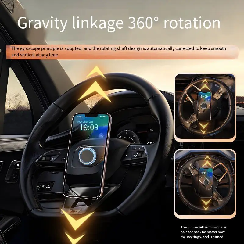 

Magnetic Car zero-g Phone Holder GPS navigator Universal Stand for iPhone Xiaomi Huawei Samsung Dashboard Wall Magnet Mounted
