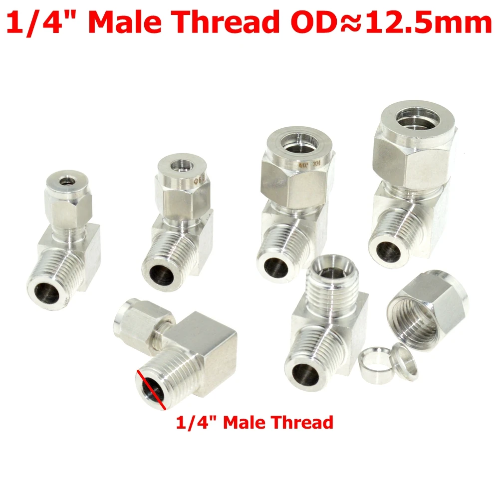 Stainless Steel 304 Elbow 1/4\